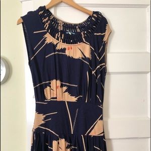 Fun summer mini Dress purchased at Anthropologie .